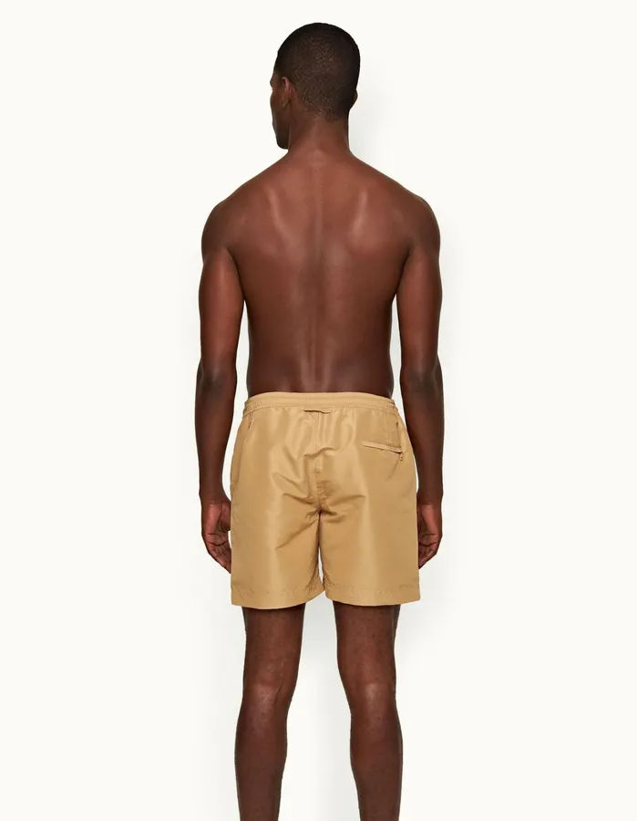 Orlebar Brown Swim Shorts Men Bulldog Drawcord Biscuit