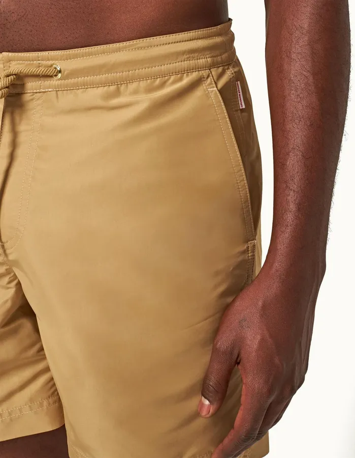 Orlebar Brown Swim Shorts Men Bulldog Drawcord Biscuit