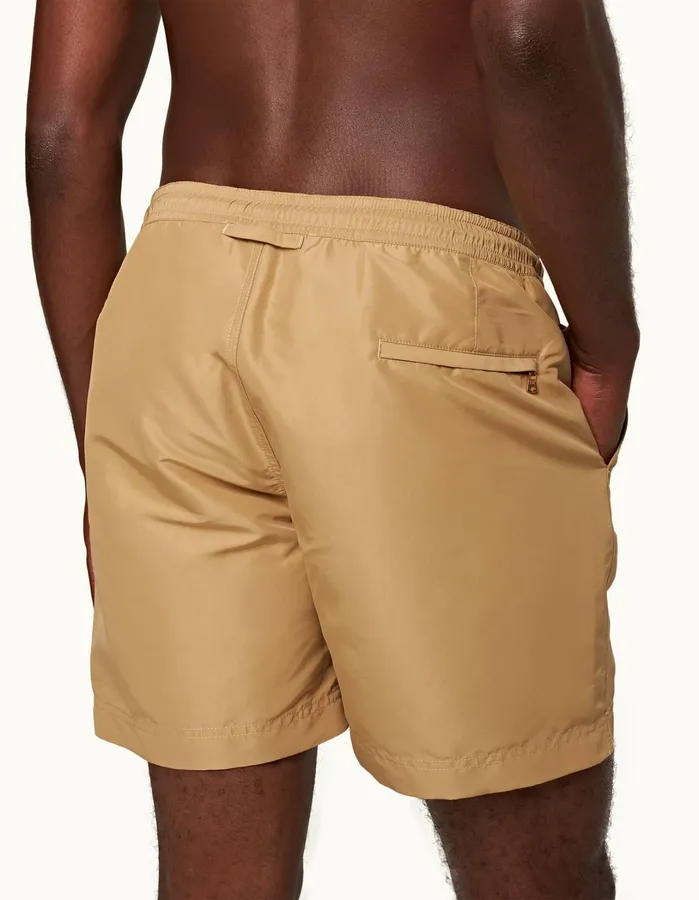 Orlebar Brown Swim Shorts Men Bulldog Drawcord Biscuit