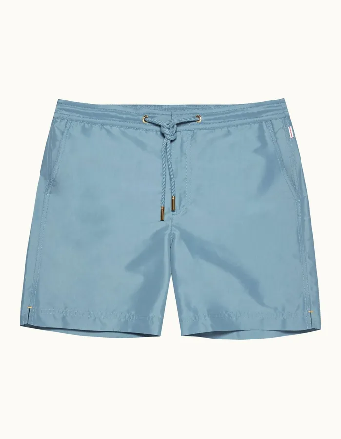 Orlebar Brown Swim Shorts Men Bulldog Drawcord Wish Blue
