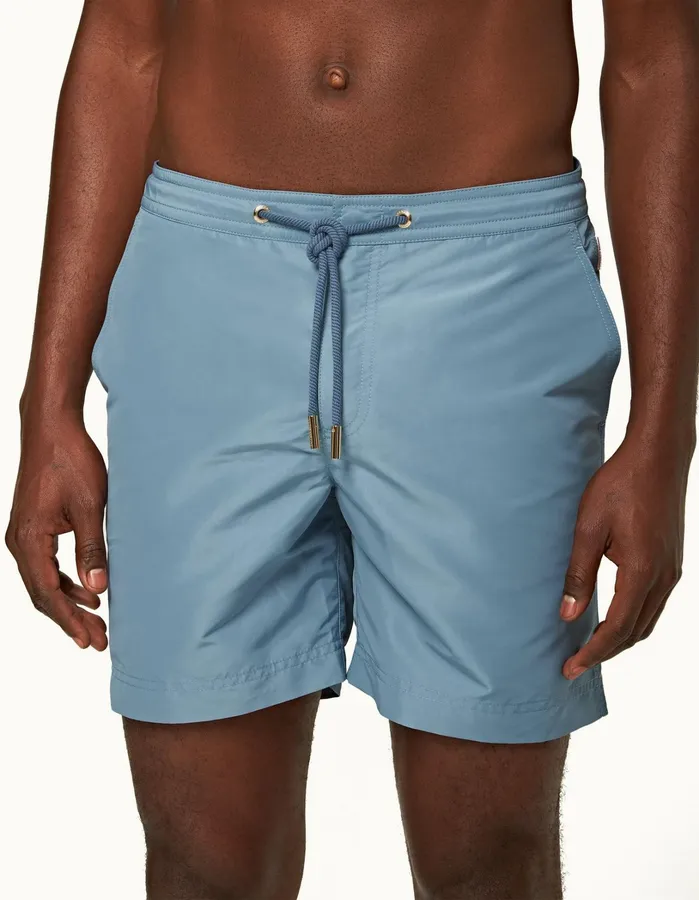 Orlebar Brown Swim Shorts Men Bulldog Drawcord Wish Blue