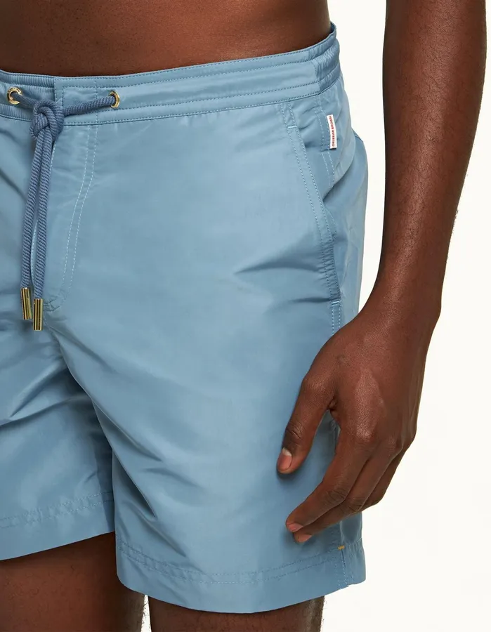 Orlebar Brown Swim Shorts Men Bulldog Drawcord Wish Blue