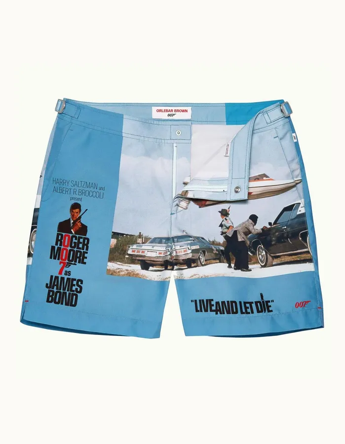Orlebar Brown Swim Shorts Men Bulldog Live And Let Die