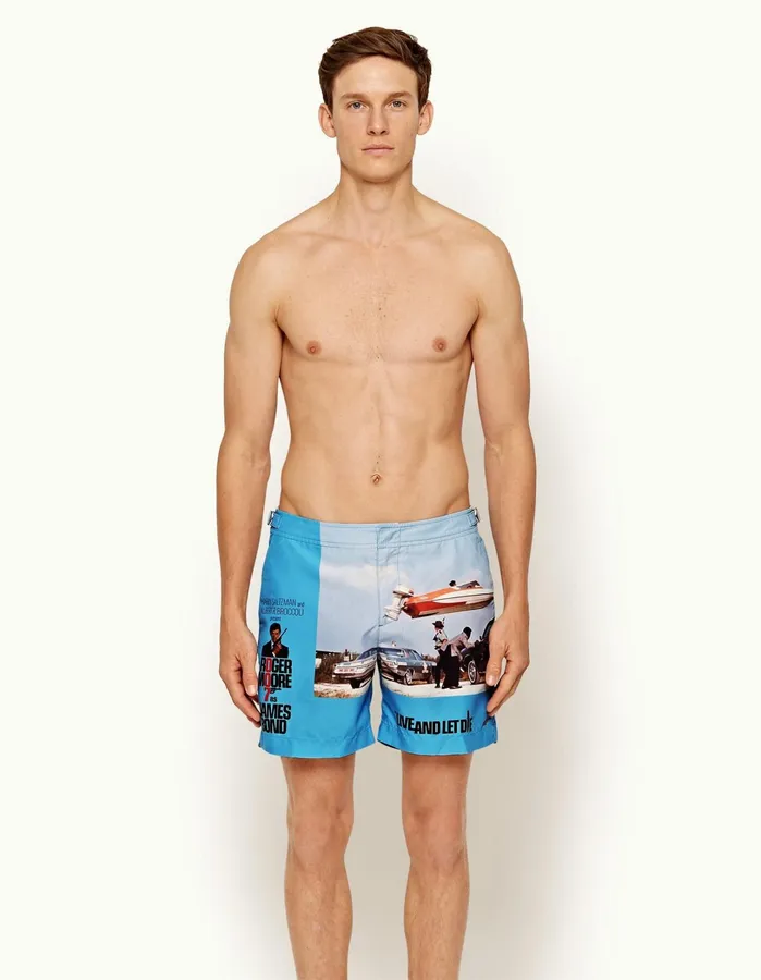 Orlebar Brown Swim Shorts Men Bulldog Live And Let Die