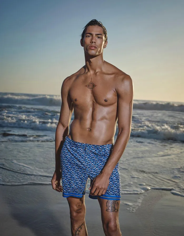 Orlebar Brown Swim Shorts Men Bulldog Night Irispowdered Sky