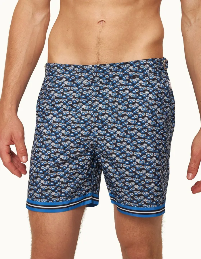 Orlebar Brown Swim Shorts Men Bulldog Night Irispowdered Sky