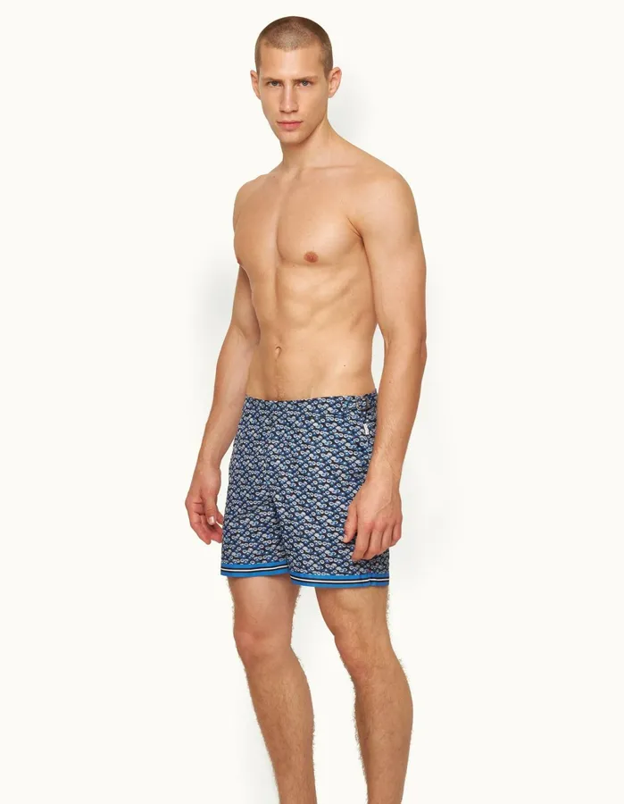 Orlebar Brown Swim Shorts Men Bulldog Night Irispowdered Sky