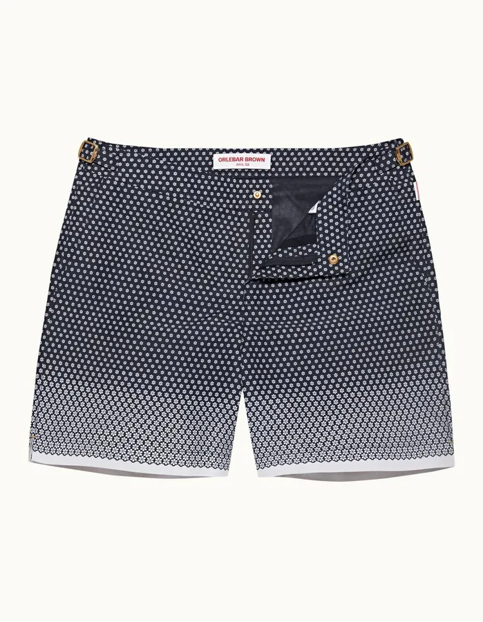 Orlebar Brown Swim Shorts Men Bulldog Night Iriswhite