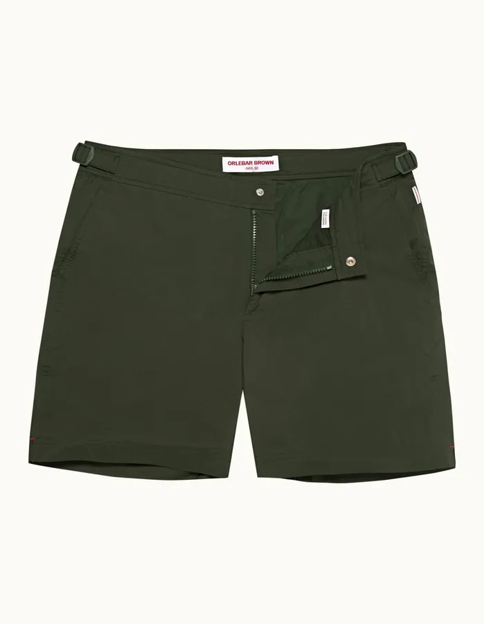 Orlebar Brown Swim Shorts Men Bulldog Sport Dark Sherwood