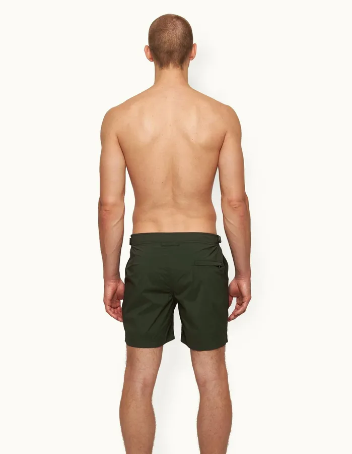 Orlebar Brown Swim Shorts Men Bulldog Sport Dark Sherwood