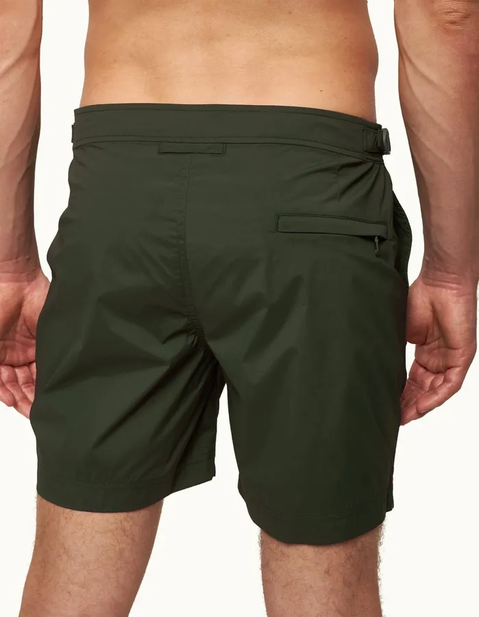 Orlebar Brown Swim Shorts Men Bulldog Sport Dark Sherwood