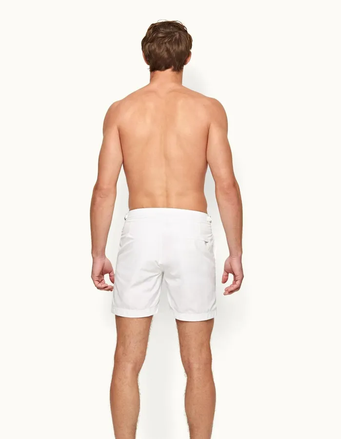 Orlebar Brown Swim Shorts Men Bulldog White