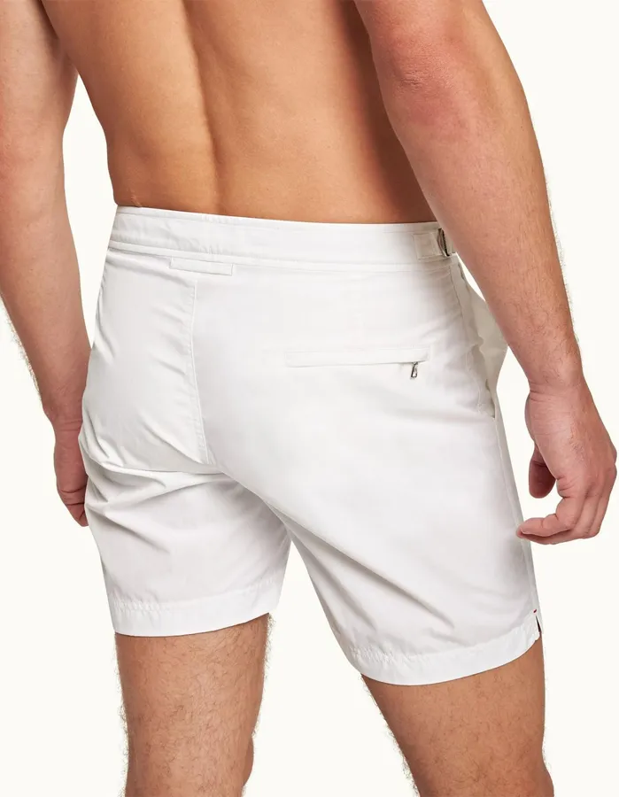 Orlebar Brown Swim Shorts Men Bulldog White
