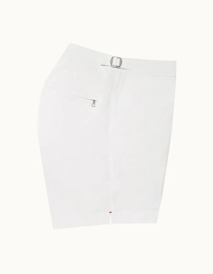 Orlebar Brown Swim Shorts Men Bulldog White