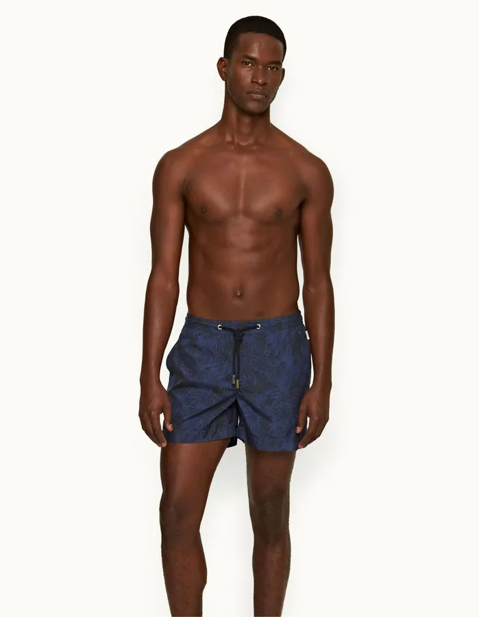 Orlebar Brown Swim Shorts Men Setter Drawcord Midnight Navy