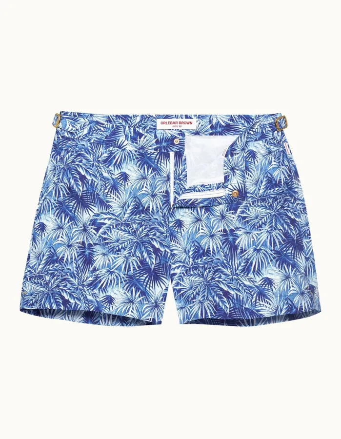 Orlebar Brown Swim Shorts Men Setter Lagoon Blue
