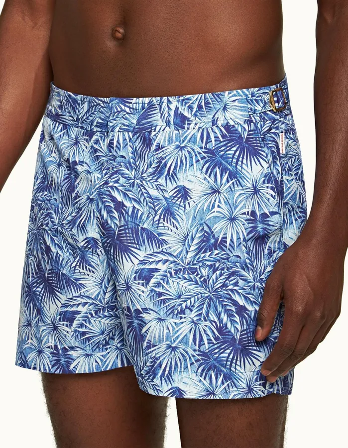 Orlebar Brown Swim Shorts Men Setter Lagoon Blue