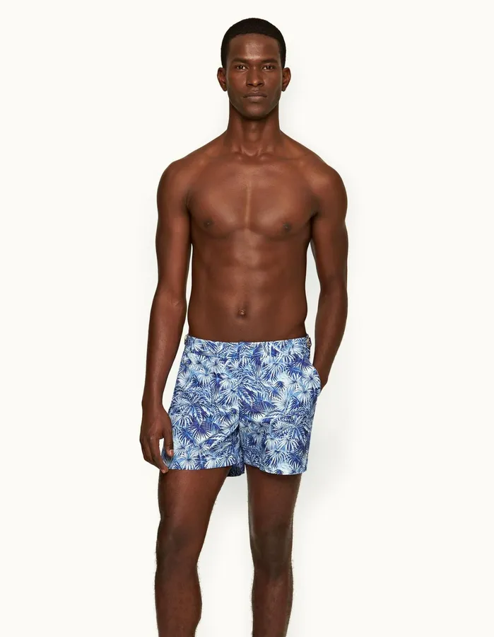 Orlebar Brown Swim Shorts Men Setter Lagoon Blue
