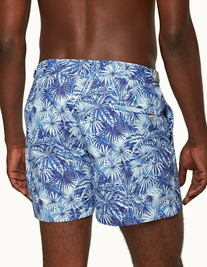 Orlebar Brown Swim Shorts Men Setter Lagoon Blue
