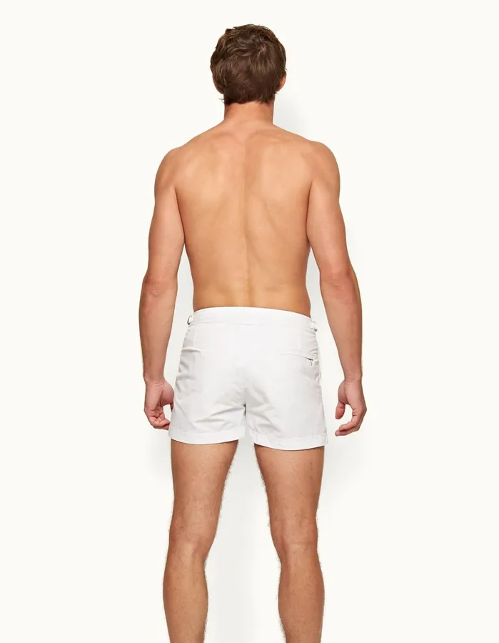 Orlebar Brown Swim Shorts Men Springer White