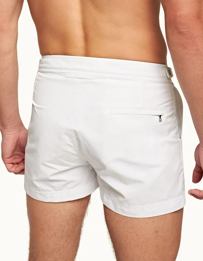 Orlebar Brown Swim Shorts Men Springer White