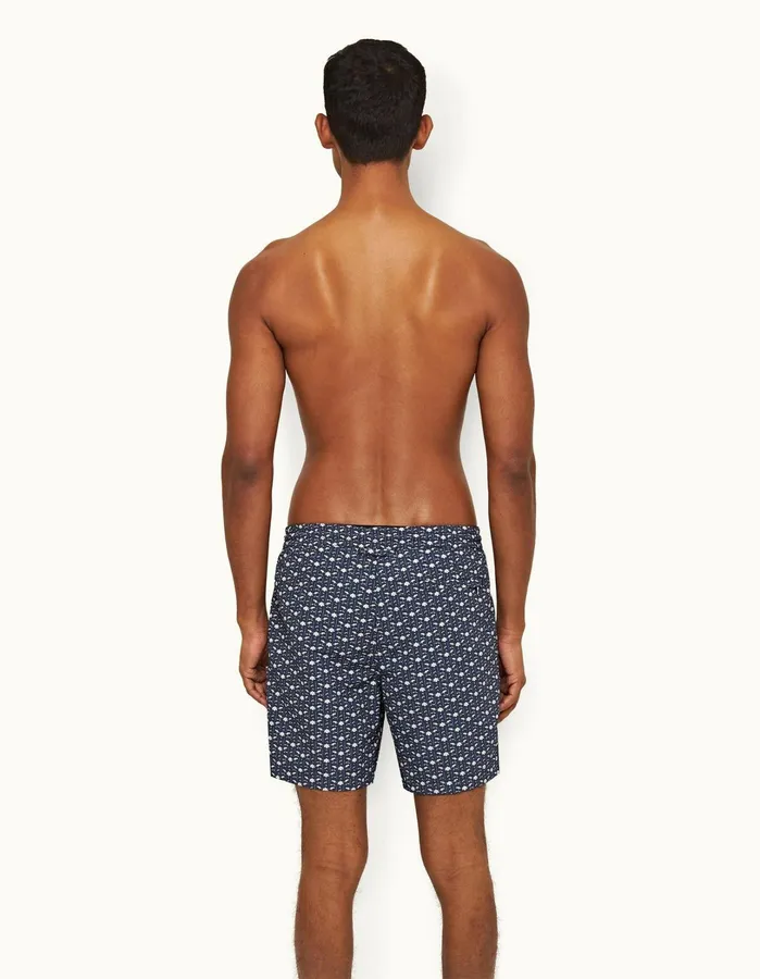 Orlebar Brown Swim Shorts Men Standard Dark Sapphiresea Mist