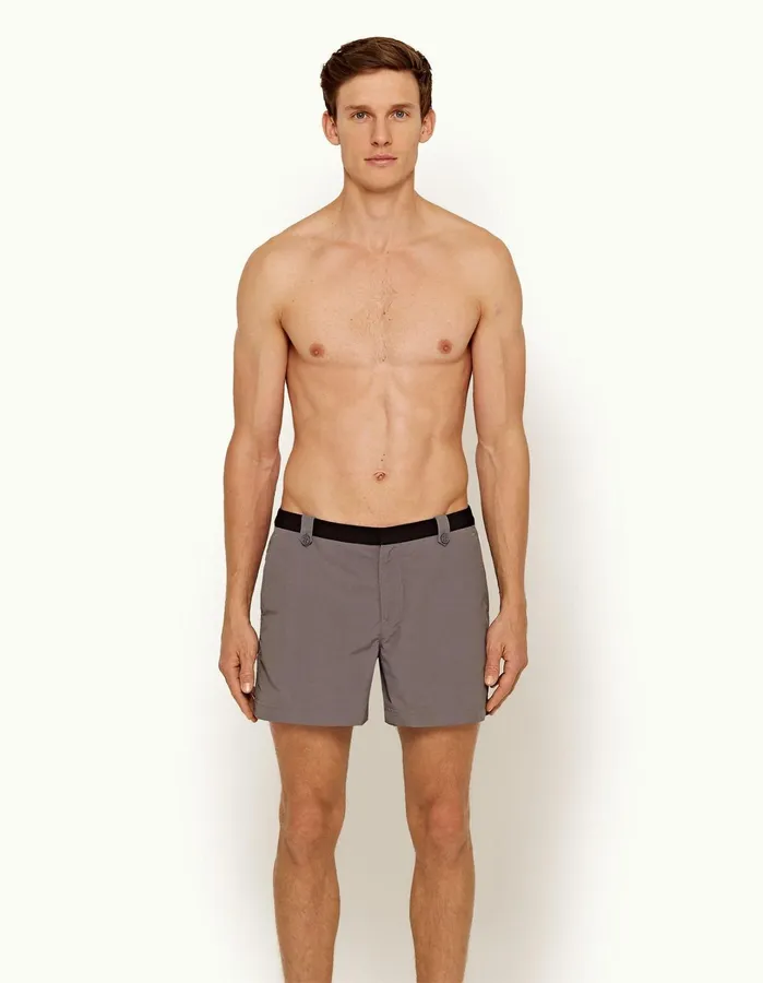 Orlebar Brown Swim Shorts Men Thunderball Swimshort Blackfossil