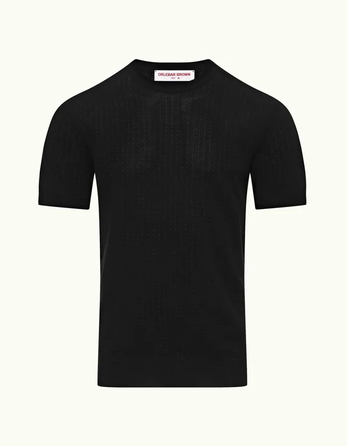 Orlebar Brown TShirts Men Gaulin Black