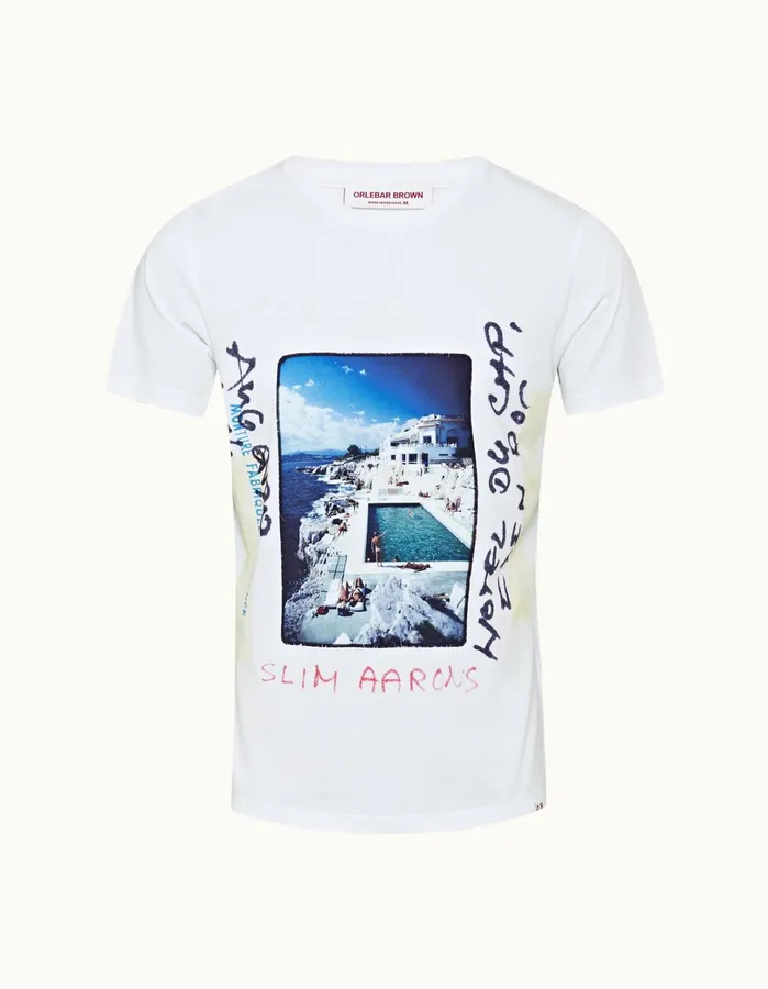 Orlebar Brown TShirts Men Ob Classic Tee Roc Pool Process