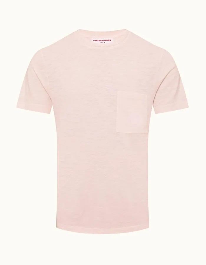 Orlebar Brown TShirts Men Ob Classic Tee Rose