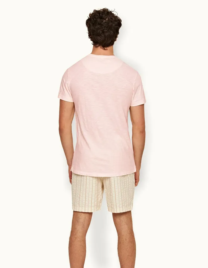 Orlebar Brown TShirts Men Ob Classic Tee Rose