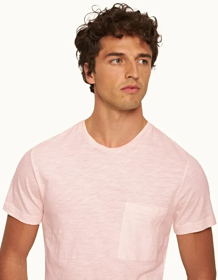 Orlebar Brown TShirts Men Ob Classic Tee Rose
