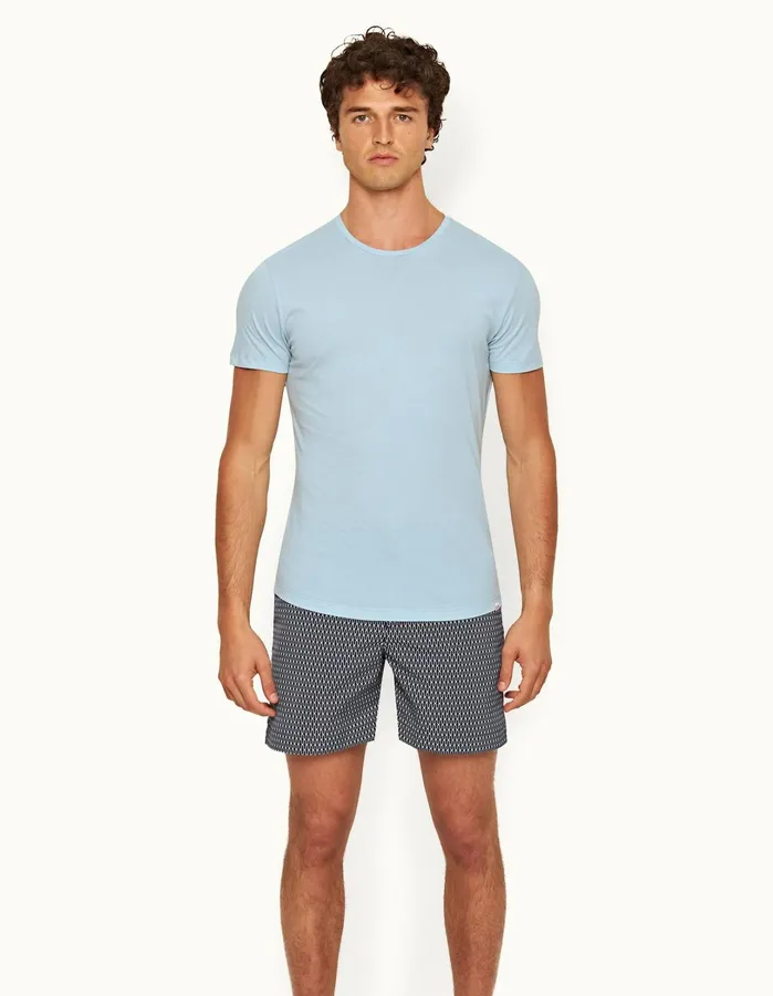 Orlebar Brown TShirts Men ObT Island Sky