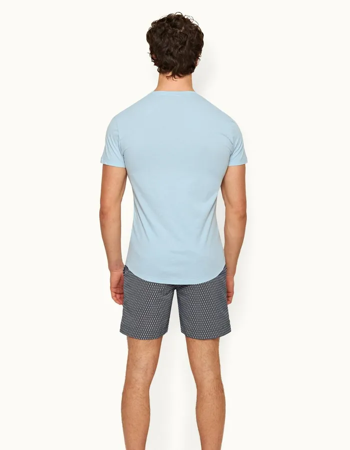 Orlebar Brown TShirts Men ObT Island Sky