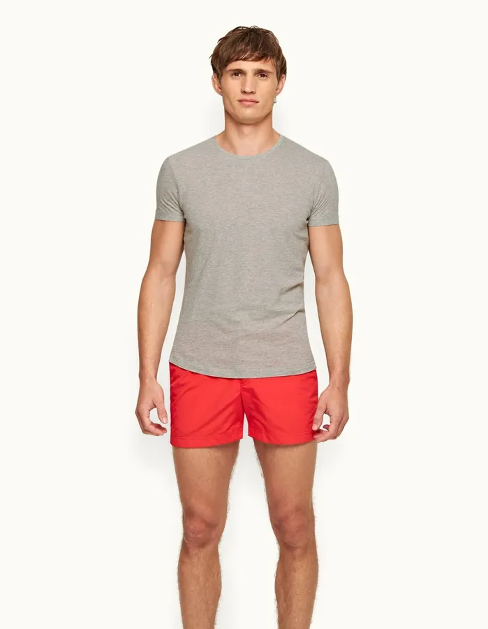 Orlebar Brown TShirts Men ObT Mid Grey Melange