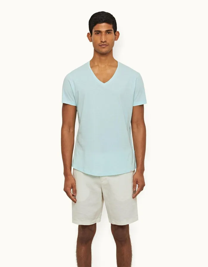 Orlebar Brown TShirts Men ObV Clear Sky