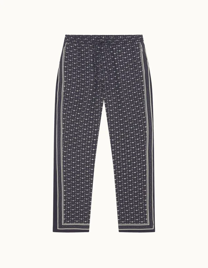 Orlebar Brown Trousers Men Alfred Dark Sapphiresea Mist