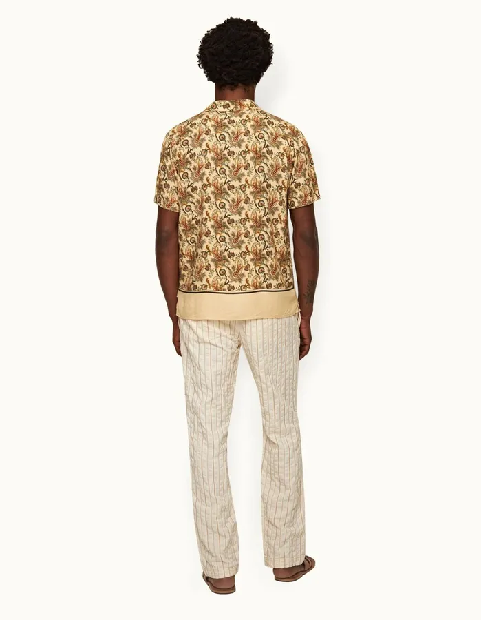 Orlebar Brown Trousers Men Cantwell White Sand