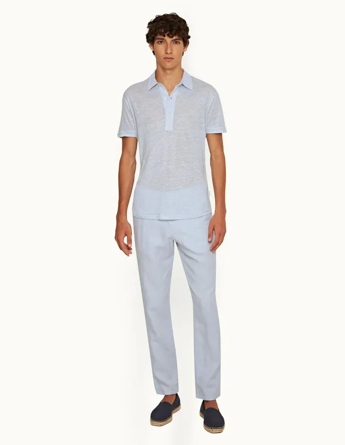Orlebar Brown Trousers Men Griffon Linen Hush