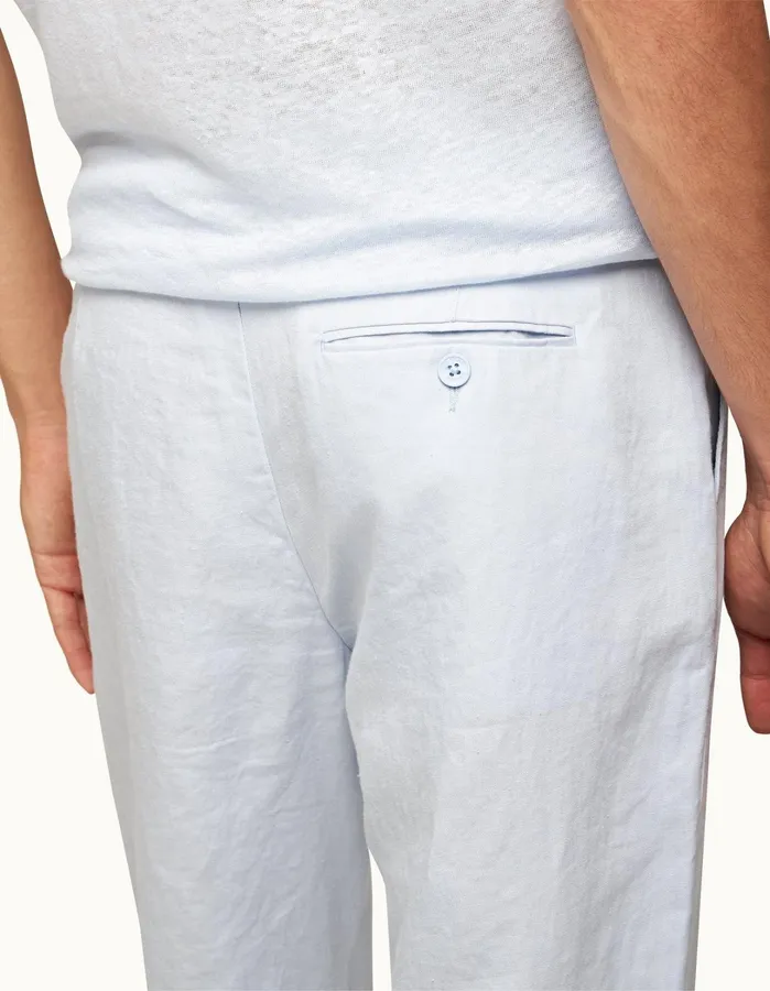 Orlebar Brown Trousers Men Griffon Linen Hush