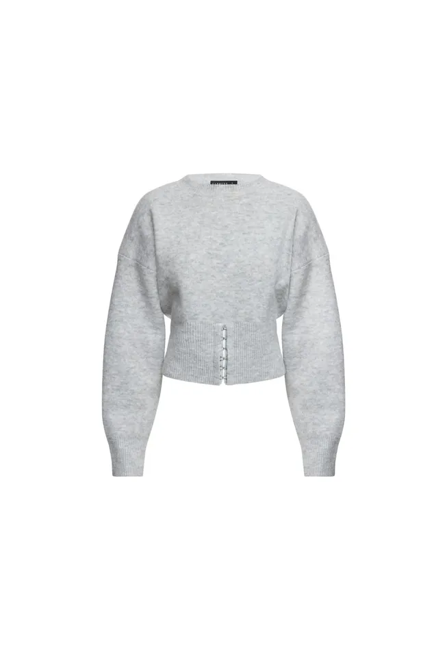 Outerwear Women Lioness Fashion DION KNIT Grey Outerwear Women Lioness Fashion DION KNIT Grey