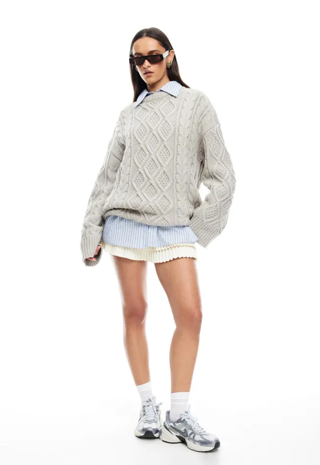 Outerwear Women Lioness Fashion GIGI KNIT Cloud