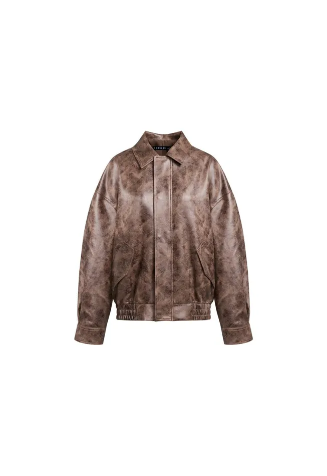 Outerwear Women Lioness Fashion KENNY BOMBER Chocolate