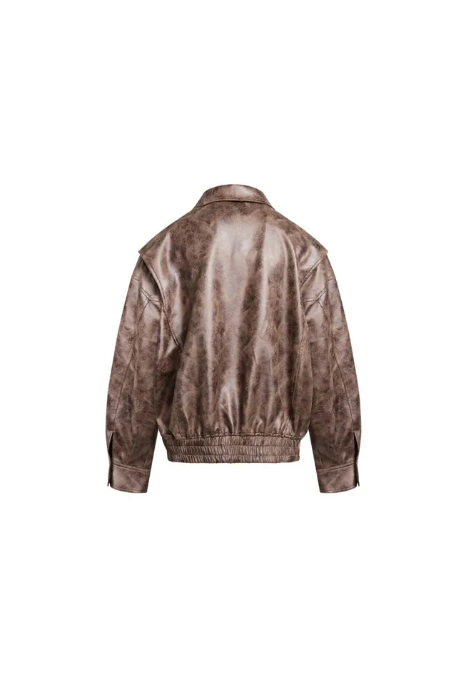 Outerwear Women Lioness Fashion KENNY BOMBER Chocolate
