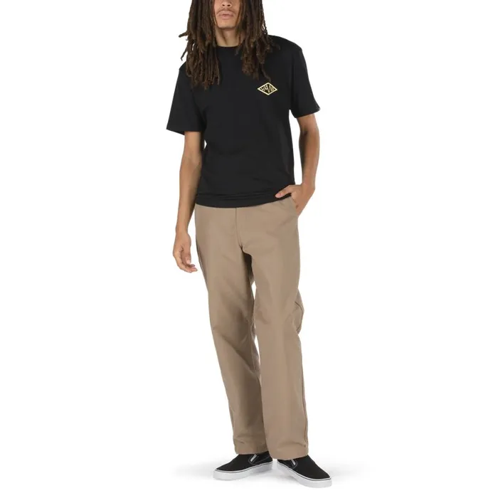 Pants and Denim Men Vans Authentic Chino Glide Pro Pant Military Khaki