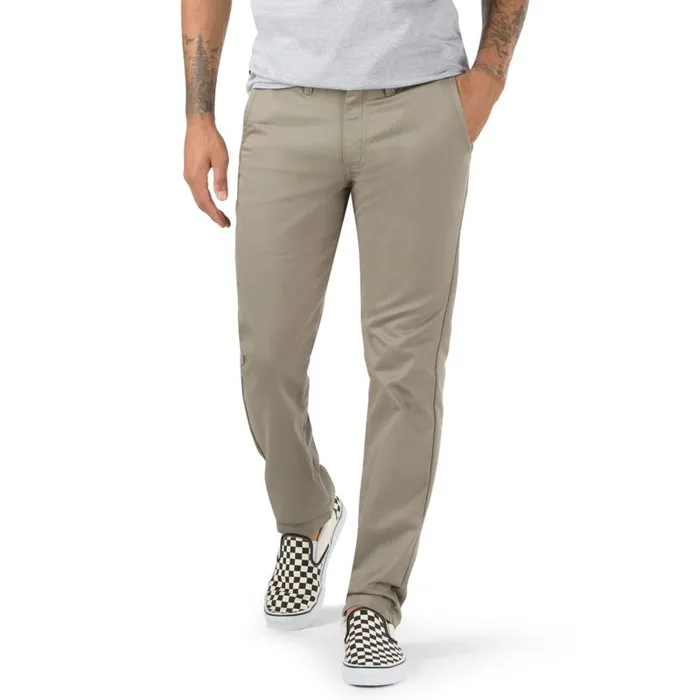 Pants and Denim Men Vans Authentic Chino Stretch Vetiver