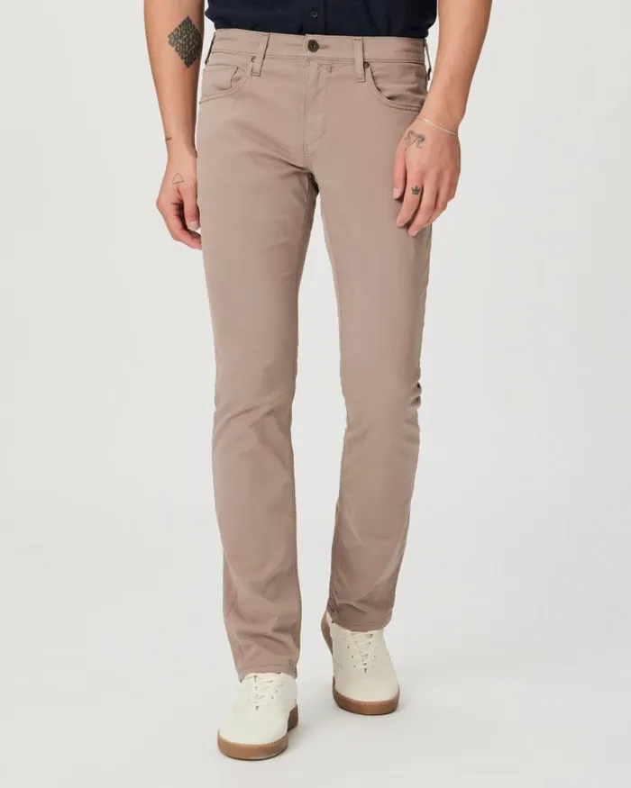 Pants and Joggers Men PAIGE Federal Slim Straight Pant 8211 Cocoa Powder Twill Pants and Joggers Men PAIGE Federal Slim Straight Pant 8211 Cocoa Powder Twill