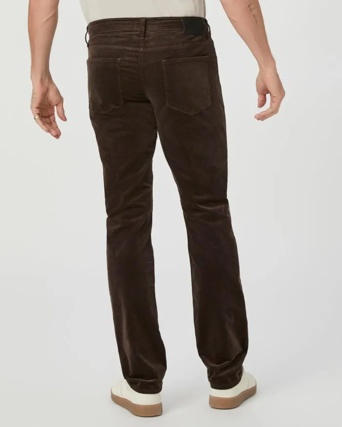 Pants and Joggers Men PAIGE Federal Slim Straight Pant 8211 Deep Woods Corduroy Pants and Joggers Men PAIGE Federal Slim Straight Pant 8211 Deep Woods Corduroy