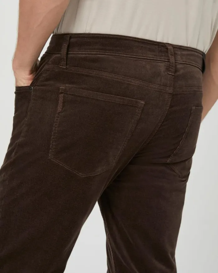 Pants and Joggers Men PAIGE Federal Slim Straight Pant 8211 Deep Woods Corduroy Pants and Joggers Men PAIGE Federal Slim Straight Pant 8211 Deep Woods Corduroy
