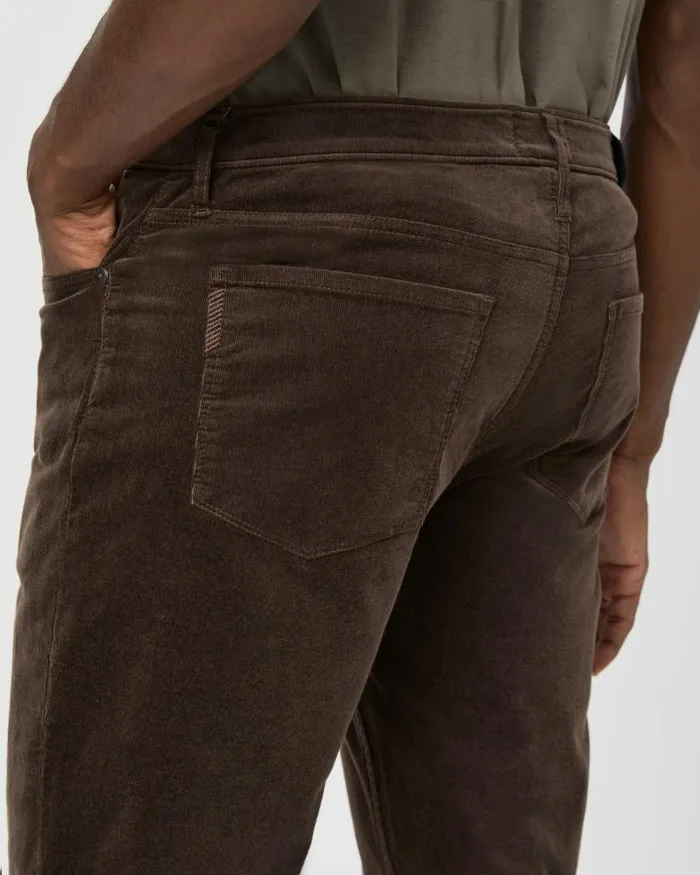 Pants and Joggers Men PAIGE Normandie Straight Pant 8211 Deep Woods Corduroy Pants and Joggers Men PAIGE Normandie Straight Pant 8211 Deep Woods Corduroy